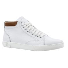 Pánská kožená obuv creepers 2108sw white velikost 44