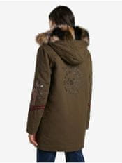 Desigual Khaki dámská multifunkční parka Desigual Chaq Lisboa M