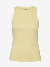 Vero Moda Světle žluté dámské žebrované basic tílko AWARE by VERO MODA Lavender XL
