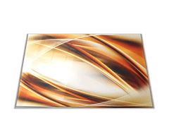 Glasdekor Skleněné prkénko oranž abstrakt - Prkénko: 30x20cm