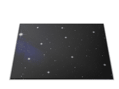 Glasdekor Skleněné prkénko 30x20cm noční obloha - Prkénko: 30x20cm