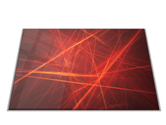 Glasdekor Skleněné prkénko červený abstraktní vzor - Prkénko: 30x20cm