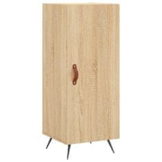 Vidaxl Skříň highboard dub sonoma 34,5 x 34 x 180 cm kompozitní dřevo