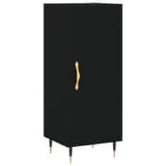 Vidaxl Skříň highboard černá 34,5 x 34 x 180 cm kompozitní dřevo