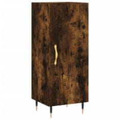 Vidaxl Skříň highboard kouřový dub 34,5 x 34 x 180 cm kompozitní dřevo