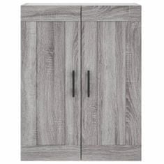 Vidaxl Skříň highboard šedá sonoma 69,5 x 34 x 180 cm kompozitní dřevo