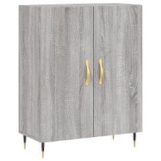 Vidaxl Skříň highboard šedá sonoma 69,5 x 34 x 180 cm kompozitní dřevo