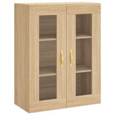 Greatstore Skříň highboard dub sonoma 69,5 x 34 x 180 cm kompozitní dřevo