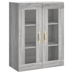 Vidaxl Skříň highboard šedá sonoma 69,5 x 34 x 180 cm kompozitní dřevo