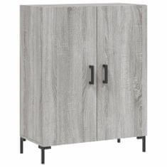 Vidaxl Skříň highboard šedá sonoma 69,5 x 34 x 180 cm kompozitní dřevo