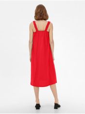 ONLY Červené dámské šaty ONLY May S
