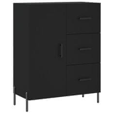 Vidaxl Skříň highboard černá 69,5 x 34 x 180 cm kompozitní dřevo