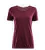 Aclima Dámské funkční triko Aclima LightWool t-shirt Woman Zinfandel|S