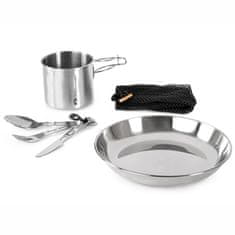 Gsi Sada nádobí GSI Glacier Stainless 1 Person Set