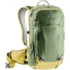 Deuter Cyklistický batoh Deuter Attack 16 khaki-turmeric