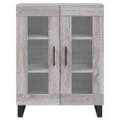 Vidaxl Skříň highboard šedá sonoma 69,5 x 34 x 180 cm kompozitní dřevo