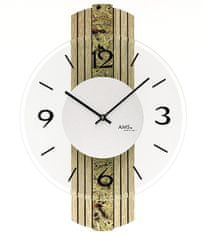AMS design Designové nástěnné hodiny 9674 AMS 38cm