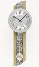 AMS design Luxusní kyvadlové nástěnné hodiny 5325 AMS řízené rádiovým signálem 68cm