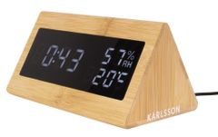 Karlsson Designový LED budík - hodiny 5728 Karlsson 16cm