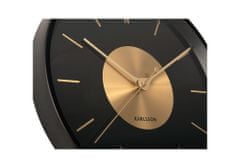 Karlsson Designové nástěnné hodiny 5918BK Karlsson 35cm