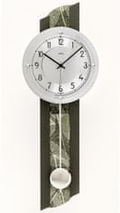 AMS design Luxusní kyvadlové nástěnné hodiny 5324 AMS řízené rádiovým signálem 68cm