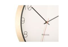 Karlsson Designové nástěnné hodiny 5926BK Karlsson 40cm