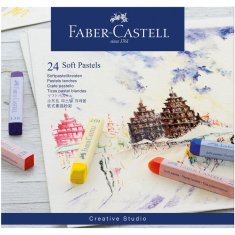 Faber-Castell Suchý pastel Creative Studio set 24 barevný