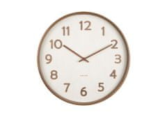 Karlsson Designové nástěnné hodiny 5872WH Karlsson 40cm