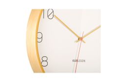 Karlsson Designové nástěnné hodiny 5926YE Karlsson 40cm
