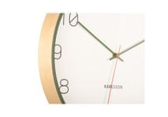 Karlsson Designové nástěnné hodiny 5926GR Karlsson 40cm