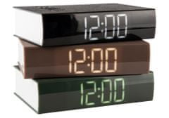 Karlsson Designové LED hodiny - budík 5861WG Karlsson 20cm