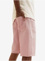 Tom Tailor Světle růžové pánské džínové kraťasy Tom Tailor XL