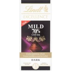 LINDT Excellence hořká čokoláda 70% kakao 100g