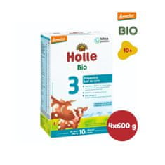 Holle Bio - dětská mléčná výživa 3 pokračovací - 4x 600g