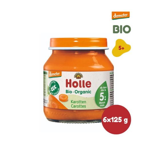 Holle Bio Mrkev 6 x 125 g