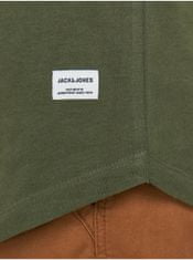 Jack&Jones Khaki pánské tričko s dlouhým rukávem Jack & Jones Noa XL