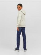 Jack&Jones Tmavě modré klučičí slim fit džíny Jack & Jones Glenn 146