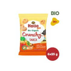 Holle Bio křupky jablko skořice - 6 x 25g