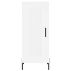 Vidaxl Skříň highboard bílá 34,5 x 34 x 180 cm kompozitní dřevo