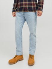 Jack&Jones Světle modré pánské straight fit džíny Jack & Jones Chris 30/34