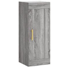 Vidaxl Skříň highboard šedá sonoma 34,5 x 34 x 180 cm kompozitní dřevo