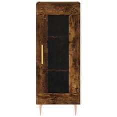 Vidaxl Skříň highboard kouřový dub 34,5 x 34 x 180 cm kompozitní dřevo