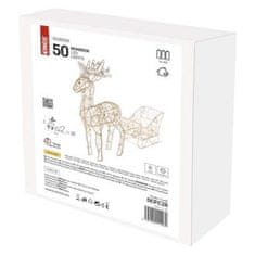 Emos LED sobí spřežení, 47 cm, 3x AA DCFC28, vnitřní, teplá bílá 1550000120