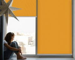 COLORAY.CZ Roleta do okna Tmavě oranžová Rolet propuštění světla 100x140 cm