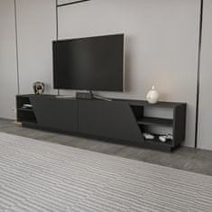 Hanah Home TV stolek Rhodes - Anthracite, Antracitová