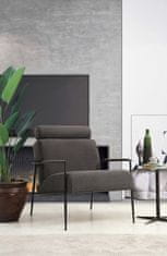 Atelier Del Sofa Křeslo Toscana - Grey, Šedá