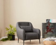 Atelier Del Sofa 1-místná pohovka - křeslo Venus 1-Seat - Anthracite, Antracitová