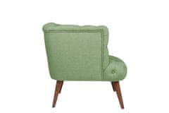 Atelier Del Sofa Křeslo West Monroe - Petrol Green, Zelená