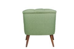 Atelier Del Sofa Křeslo West Monroe - Petrol Green, Zelená