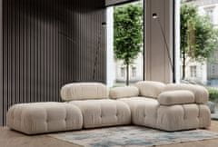 Atelier Del Sofa 1-místná pohovka - křeslo Bubble 1R - Cream Bouclette, Krémová